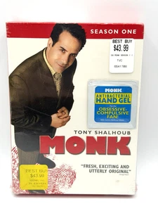 Monk: Season One (DVD, 2003) Widescreen Edition - Tony Shalhoub - Brand New - Foto 1 di 8