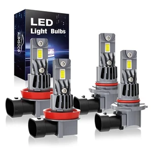 For Chevy Silverado 1500 2007-2015 LED Headlight Bulbs Kit Hi Low Combo 10000LM - Picture 1 of 21