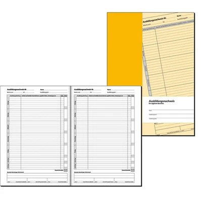 Sigel Ausbildungsnachweis A4 Berichtsheft 28 Bl Ausbildung 1 Woche/Seite AW480