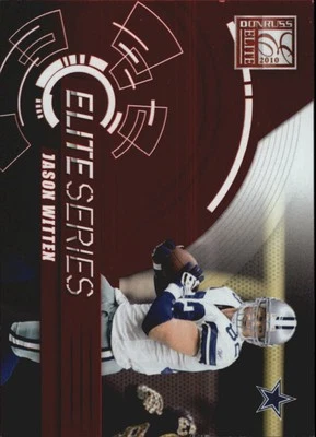 2010 Donruss Elite Series Red #12 Jason Witten /999 - FB - Image 1 of 2