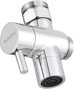Divisor de grifo desviador de válvula de fregadero de latón para cocina o baño, adaptador de grifo - Imagen 1 de 12