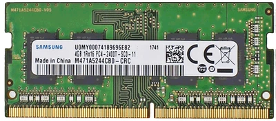 Samsung – U0MY00074189696E82 – 4GB 1Rx16 PC-2400T-SC0-11 - Image 1 of 2