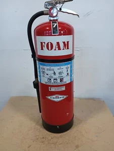 🎯Amerex 2.5 Gallon Water FOAM Fire Extinguisher MD#250CG In Very Good Cond. - Picture 1 of 10