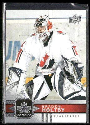 2017-18 Upper Deck Canadian Tire Team Canada -BRADEN HOLTBY - Image 1 of 2