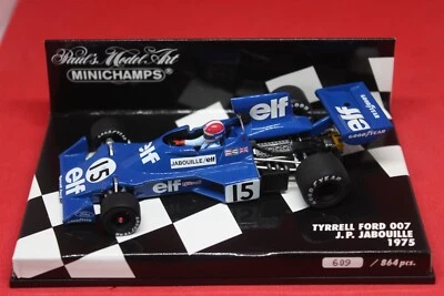 1/43 Tyrrell Ford 007 (1975) - #15 J.P. Jabouille - MINICHAMPS - Immagine 1 di 3