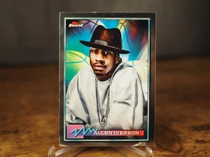 Allen Iverson 2021 Topps Finest Basketball Card #2 Philadelphia 76ers - Picture 1 of 2