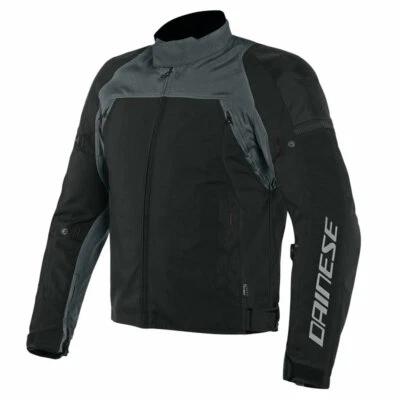 Chaqueta De Moto Dainese Speed Master D-Dry Gris Negro 48 Ebony Black Jacket - Imagen 1 de 2