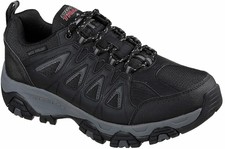 Skechers Men's Terrabite Oxford Black/charcoal 11 2e US