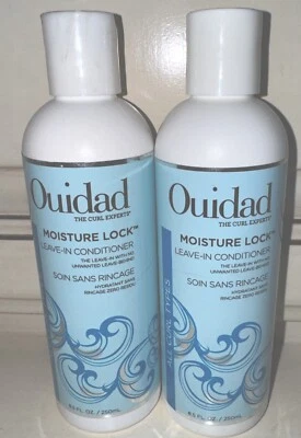 Acondicionador Ouidad Moisture Lock Leave in - 8,5 oz/ 250 ml **Paquete de 2********** Foto 1 de 2