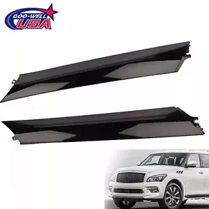 Windshield Trim Pillar Molding LEFT Driver FOR INFINITI QX56 QX80 Nissan Armada - Picture 1 of 11
