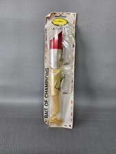 New Rough Card Fred Arbogast A. C. Plug 9" Red/White