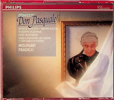 Donizetti: Don Pasquale 1955 Pradelli 2-CD 1994 PMDC (CAPPECHI/RIZZOLI/VALDEGNO) - Image 1 of 3
