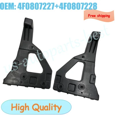 Juego de soportes de parachoques delanteros izquierdo y derecho para Audi A6 Quattro 2005-2011 A6 Foto 1 de 4