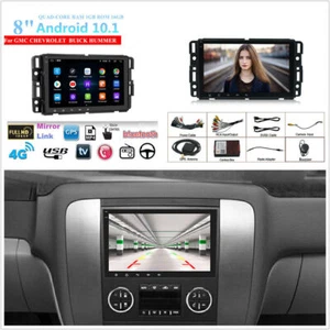 8''Android 10.1 1GB＋16GB Car Stereo Radio GPS WIFI For GMC Chevrolet Chevy Yukon - Picture 1 of 12