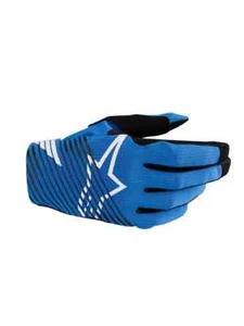 ALPINESTARS RADAR PRO GLOVES - BLUE SIZE LARGE - 3560325-70-L - Picture 1 of 2