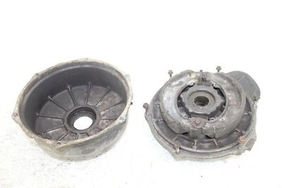 1986 Honda Fourtrax TRX 250 2x4 Rear Brake Drum Panel Hub Backing Plate w/ Cover - Imagem 1 de 4