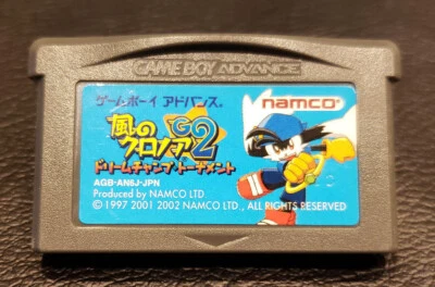 Kaze no Klonoa G2 Dream Champ Tournament Nintendo Gameboy Advance GBA Japan - Image 1 of 3