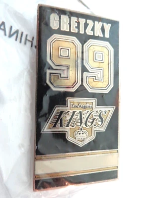 Prendedor trasero Wayne Gretzky #99 LA Kings Foto 1 de 2