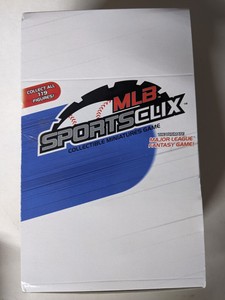 MLB Sportsclix Box w 8 Booster Packs