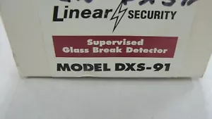 Linear Home Security Supervised Glass Break Sensor DXS-91 NEW NOS - Picture 1 of 2
