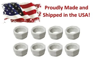 8 Pack Feed Hose Nut Replacement For Polaris Cleaners 180 280 380 480 D15 D-15 - Picture 1 of 5