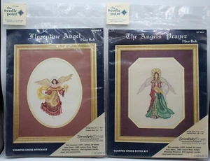 2x Serendipity Designs MarBek Cross Stitch Kits Florentine Angel -Angels Prayer - Picture 1 of 9