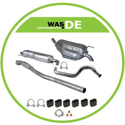 Komplette Auspuffanlage Auspuff Opel Zafira B 1.6i 1.8i 2.2i A05 2005-2015