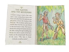 2020 Goodwin Champions Aesop’s Fables “The Hunter And The Woodman” Sketch Card