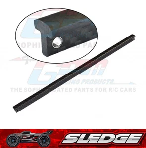 GPM CARBON FIBER Chassis Brace Support T-Bar 9523 FOR TRAXXAS 1/8 SLEDGE 95076-4 - Picture 1 of 5