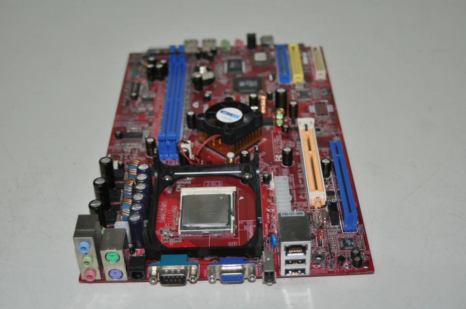SuperMicro Mainboard P4SBA & Pentium 4 2,8GHz CPU Sockel 478 N Platine P4SBA-A05 - Bild 1 von 1
