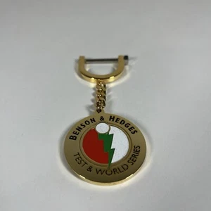 Vintage 1991 Benson & Hedges Test & World Series Cricket Keyring - Picture 1 of 6