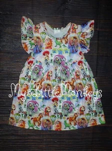 NEW Boutique Toy Story Girls Sleeveless Dress - Picture 1 of 6
