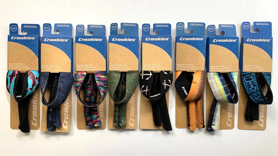 Gafas de sol CROAKIES estampadas originales retenedor Foto 1 de 1