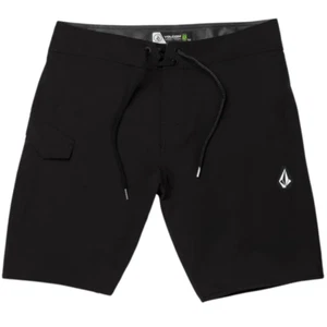 Size 30 Volcom Lido Solid Mod 20" Board Shorts - Black - Picture 1 of 1