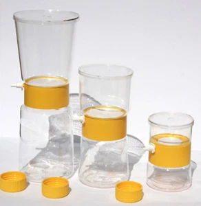 0,45μm PVDF-Filteranlage Flaschenaufsatzfilter mit Auffangflasche 150 500 1000ml - Bild 1 von 9