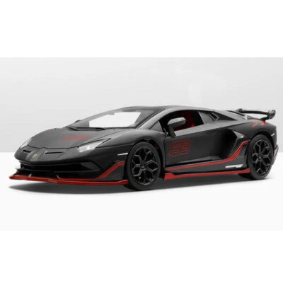 1/24 Lamborghini Aventador SVJ 63 Modelo Coche de Juguete Metal Diecast Vehículo de Juguete Negro Foto 1 de 4