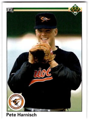 Pete Harnisch 1990 Upper Deck #623 Baltimore Orioles - Image 1 of 2