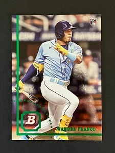 2022 Bowman Heritage Lámina Grabado Variación Wander Franco RC Tampa Bay Rays SP - Imagen 1 de 2