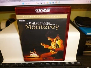 THE JIMI HENDRIX EXPERIENCE. " LIVE AT MONTEREY " HD DVD, UK 2007. NM COND. - Picture 1 of 3