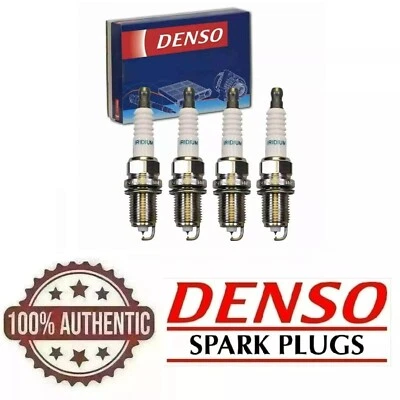 Juego de 4 bujías de iridio Denso para Toyota Prius C 2012-2013-2014 #FK16R-A8 Foto 1 de 2