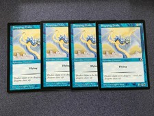MTG Magic the Gathering Portal Blue SNAPPING DRAKE x 4 unplayed (EBB08)