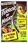 SHERLOCK HOLMES TERROR BY NIGHT Plakat filmowy Druk artystyczny 27x41