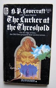 H P LOVECRAFT THE LUKER AT THE THRESHOLD 1971 PAPERBACK BEAGLE BOOKS - Foto 1 di 2