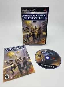 Mobile Light Force 2 ( PS2 PlayStation 2 2003) Complete W/manual Great Condition - Picture 1 of 12