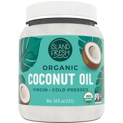 Aceite de coco orgánico Island Fresh (54 oz) - Image 1 of 4