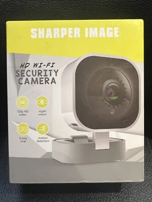 Sharper Image High Def Security Camera Wi-Fi, Chat, Motion Detection & Night Vis - Image 1 of 2
