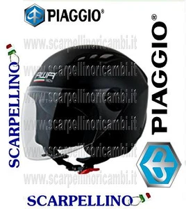 CASCO AWA - PIAGGIO BASIC DEMI-JET NERO - TAGLIA M - 57 CM - HELMETS - HELMETS - Picture 1 of 1