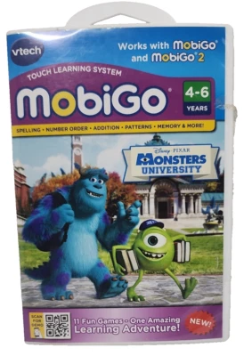 Vtech Mobigo Disney Pixar Monsters University Touch Learning System (T25) - Image 1 of 4