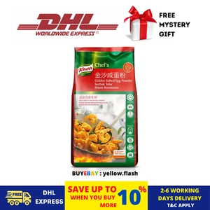 1 Packs Knorr Golden Salted Egg Powder (800G) Made From Real Eggs DHL EXPEDITE - Picture 1 of 6