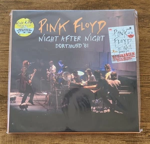 Pink Floyd Night After Night Dortmund 81 5LP Yellow/Black Mix Vinyl #106/250 NEW - Picture 1 of 3